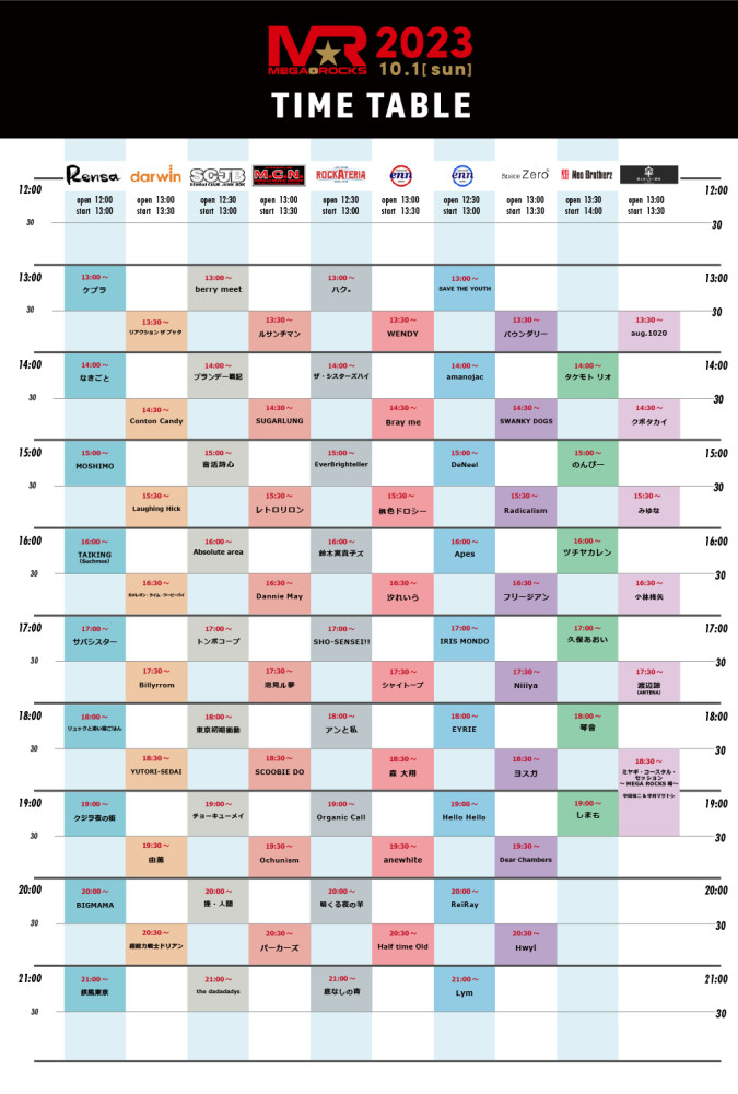 Date fm 「MEGA★ROCKS 2023」出演決定