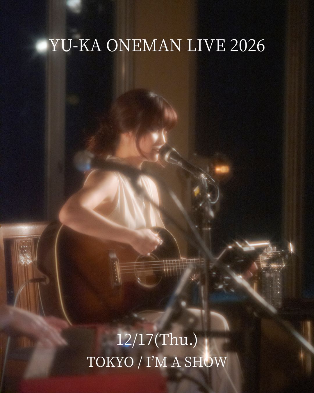 「YU-KA ONEMAN LIVE 2026」開催決定！